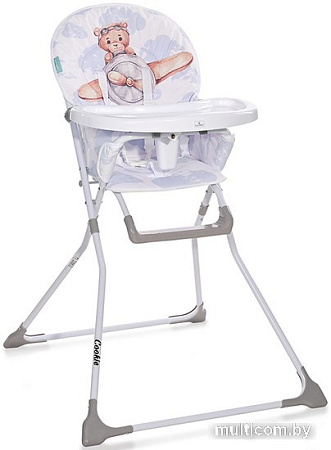 Высокий стульчик Lorelli Cookie 2023 (baby blue pilot)