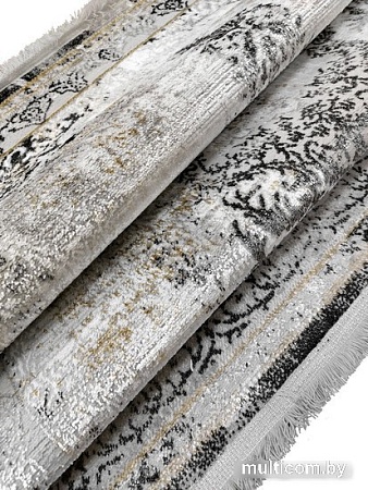 Ковер для жилой комнаты Safyun Liparis LP362-GREY-BLACK-OVAL (1.2x1.7)