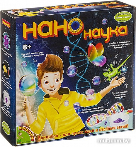 Набор для опытов Bondibon Науки с Буки Нанонаука ВВ3487