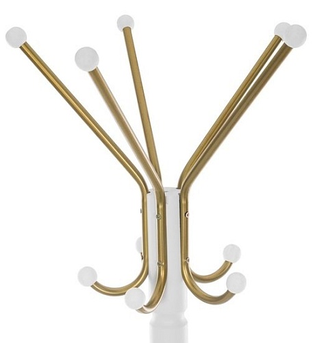 Вешалка для одежды Мебель Импэкс Leset Галант-3 (белый)