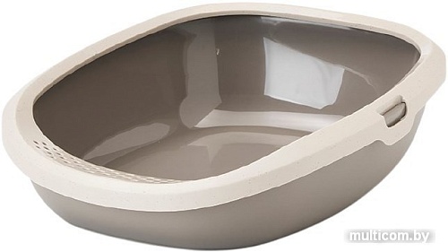 Туалет-лоток Savic Gizmo Large (мокка-гранит/теплый серый)