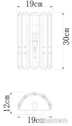 Бра Divinare Tenerife 7136/02 AP-1