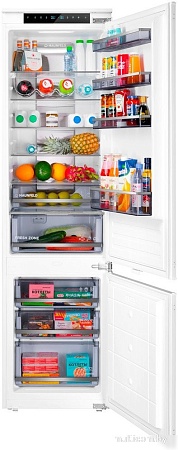 Холодильник MAUNFELD MBF19354NFWGR Lux