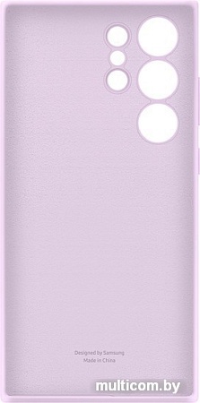 Чехол для телефона Samsung Silicone Case S23 Ultra (лиловый)