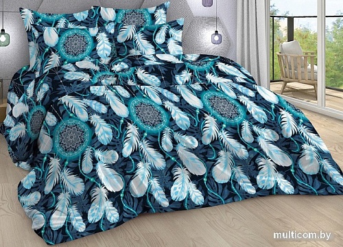 Постельное белье Миланика Талисман Евро (бязь)