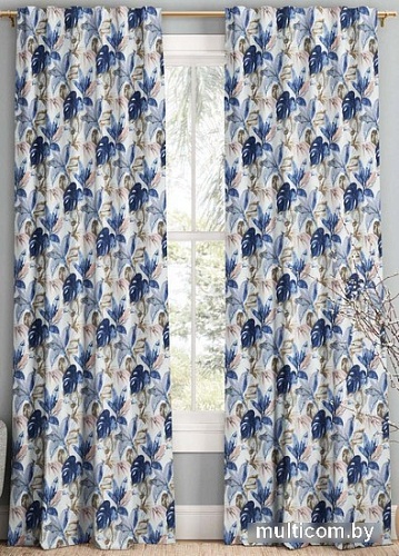 Комплект штор Pasionaria Терра 340x230 (2 шт, синий)