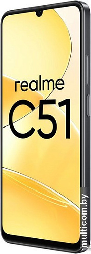 Смартфон Realme C51 RMX3830 4GB/64GB (угольно-черный)