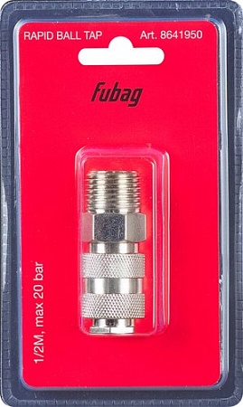 Фитинг Fubag Разъемное соединение 1/2" M муфта рапид 8641950