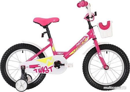 Детский велосипед Novatrack Twist New 20 201TWIST.PN20 (розовый/белый, 2020)