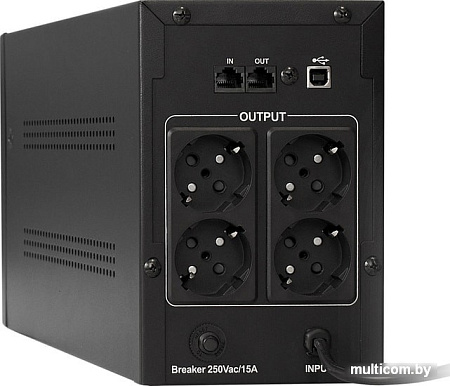 Источник бесперебойного питания ExeGate SpecialPro Smart LLB-2000.LCD.AVR.EURO.RJ.USB