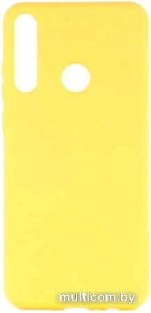 Чехол Case Cheap Liquid для Huawei Y6p (желтый)