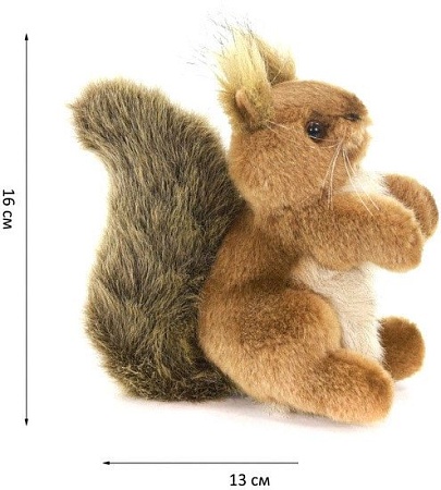 Классическая игрушка Hansa Сreation Белка 2129 (16 см)