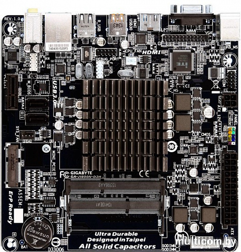 Материнская плата Gigabyte GA-J1800N-D2H (rev. 1.0)