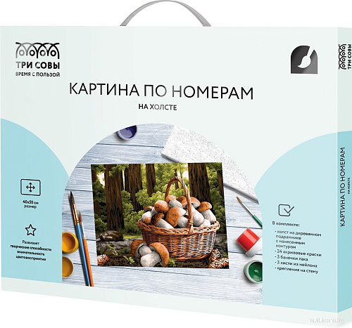 Три совы Грибное лукошко КХ4050_53901