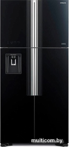 Четырёхдверный холодильник Hitachi R-W660PUC7XGBK