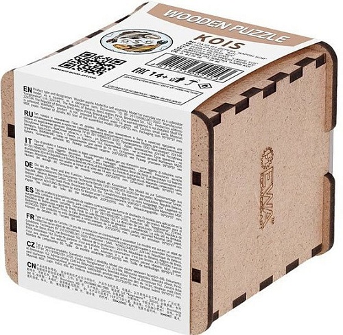 Сборная модель Eco-Wood-Art «КАРПЫ КОИ» S