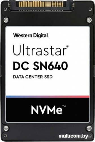 SSD WD Ultrastar SN640 0.8DWPD 3.84TB WUS4BB038D7P3E1