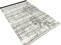 Ковер для жилой комнаты Radjab Carpet Валенсия Прямоугольник 10570RK 0.8x1.5 (cream/vizon)