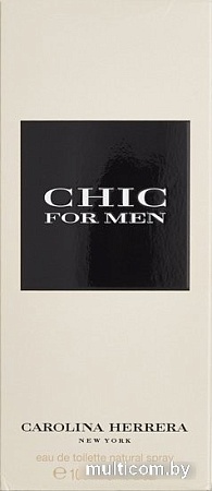 Carolina Herrera CHIC For Men EdT (100 мл)