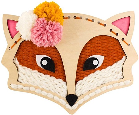 Набор для создания поделок/игрушек Woody НитьАрт. Лиса-краса 03090