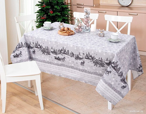 Скатерть АртПостель Сочельник СБ.150.150 150x145