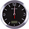 Настенные часы Bresser MyTime Bath RC (черный/серебристый)