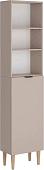 Стеллаж MONOFIX Одос с одной дверцей (капучино)