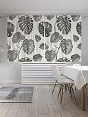 Комплект штор JoyArty Ребристые листья 1.45x1.8 м pox_13581_145x180 (2 шт)