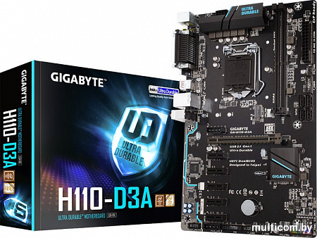Материнская плата Gigabyte GA-H110-D3A (rev. 1.0)