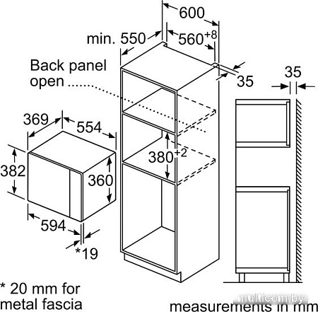 Микроволновая печь Bosch Serie 6 BEL554MB0
