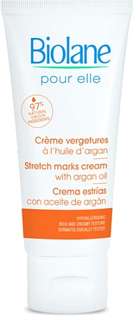Косметика по уходу за телом Biolane Крем от растяжек с маслом органы для беременных 200 мл