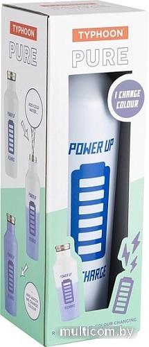 Бутылка для воды Typhoon Pure Colour Change Recharge 1401.761V