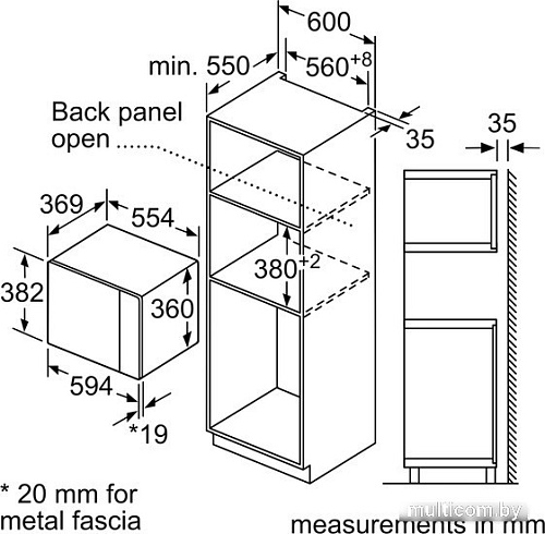 Микроволновая печь Bosch Serie 6 BEL554MB0