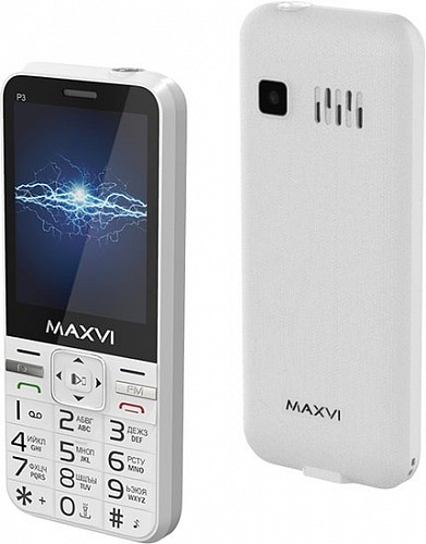 Мобильный телефон Maxvi P3 (белый)