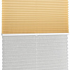 Плиссе Delfa Basic Uni СПШ-3105/3504 Basic Transparent (48x160, бежевый/белый)