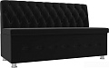 Диван Mebelico Вента (микровельвет, черный)