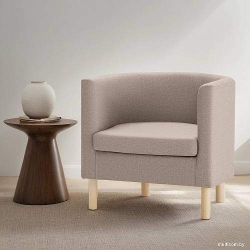 Интерьерное кресло Mio Tesoro Агата 351 (темно-бежевый 1176)