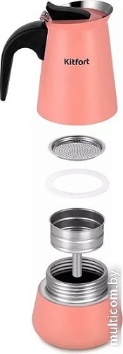 Гейзерная кофеварка Kitfort KT-7148-1