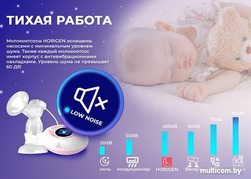 Электрический молокоотсос Horigen XN-2203HA/XH