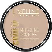 Компактная пудра Eveline Cosmetics Anti Shine Complex Pressed Powder (тон 35 golden beige)