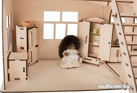 Кукольный домик ХэппиДом с мебелью HK-D002