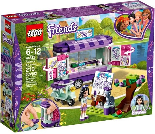 Конструктор LEGO Friends 41332 Передвижная творческая мастерская Эммы