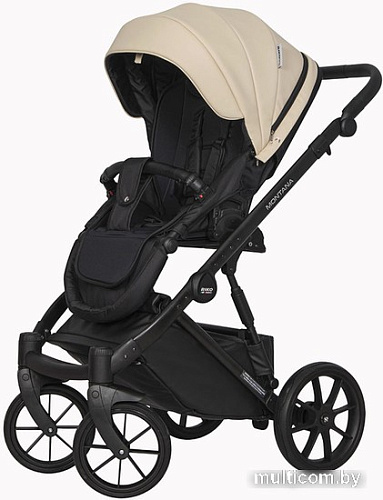 Универсальная коляска Riko Basic Montana Ecco (2 в 1, 15/бежевый)