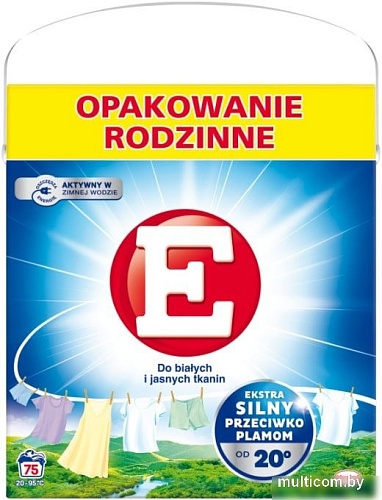 Стиральный порошок E для белого белья (4.125 кг)