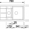 Кухонная мойка Blanco Metra 6 S Compact 525925 (черный)