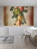 Комплект штор JoyArty Зимний праздник Oxford DeLux 1.45x1.8 м pox_21435 (2 шт)