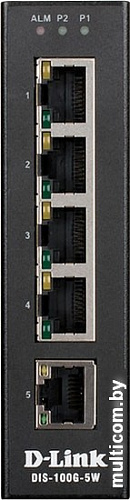 Коммутатор D-Link DIS-100G-5W/A1A