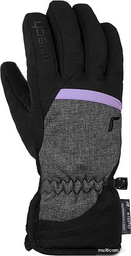 Горнолыжные перчатки Reusch Coral R-Tex XT 6331229-7890 (р-р 7.5, Black/Black Melange/Wist)