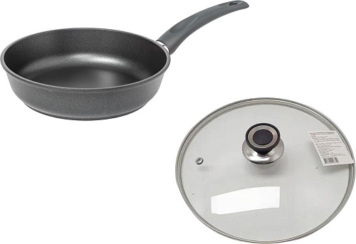 Сковорода Victoria Престиж АЛА 260 P0026 (с крышкой)