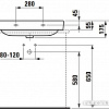 Умывальник Laufen Pro S 8169670001041